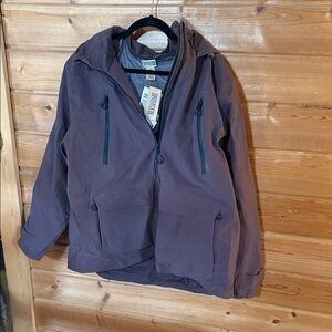 Duluth Trading Co Women’s Plum Rain Jacket
